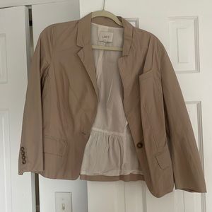 Loft khaki blazer